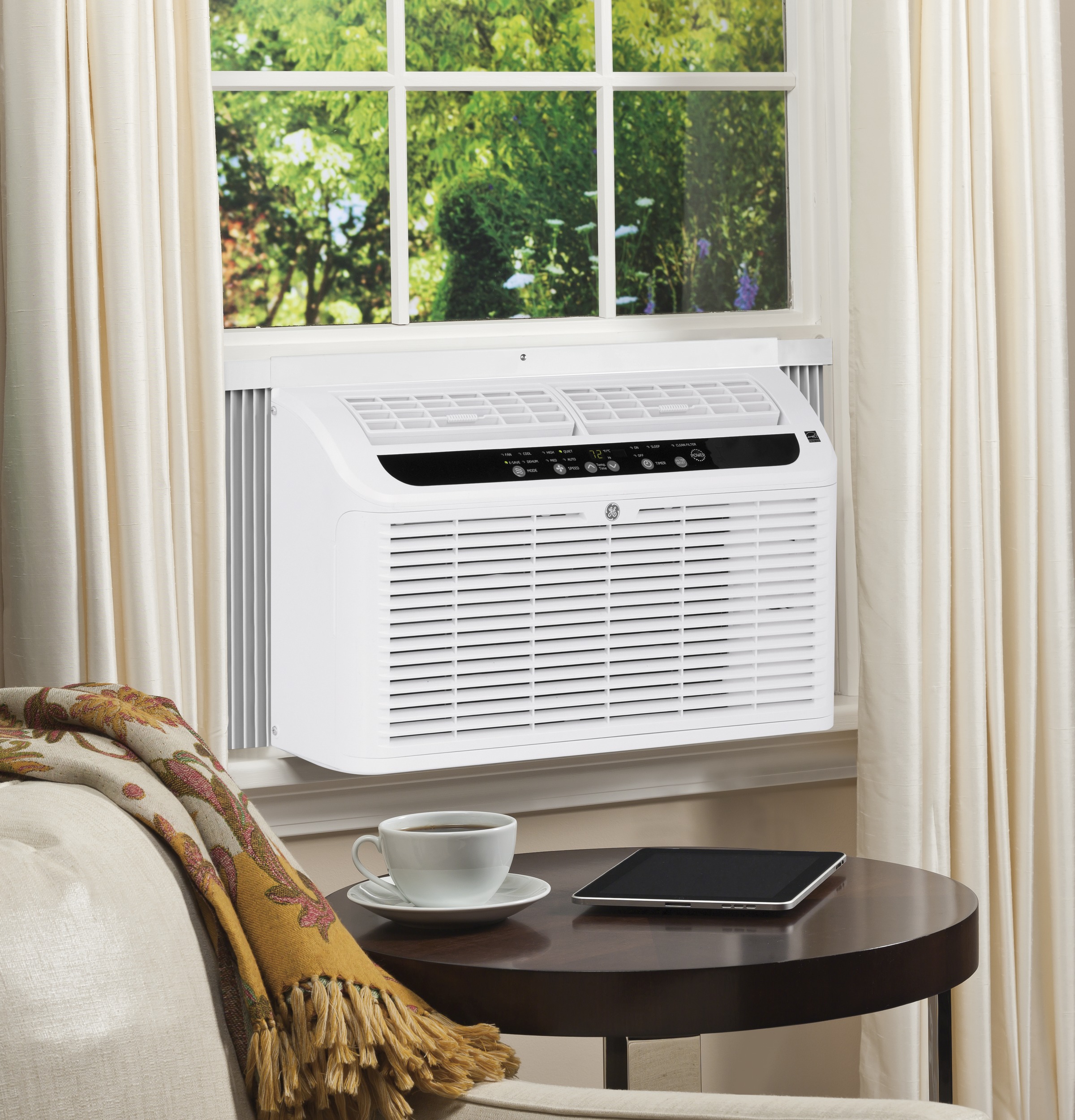 6,000 BTU Electronic Window Air Conditioner for Small Rooms up to 250 sq ft. AHQQ06LX, product image 5 of 7