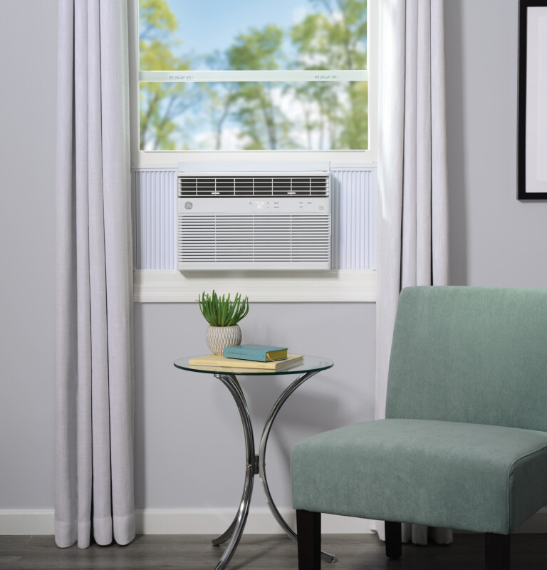 8,000 BTU Smart Electronic Window Air Conditioner for Medium Rooms up to 350 sq. ft. AHTK08AA