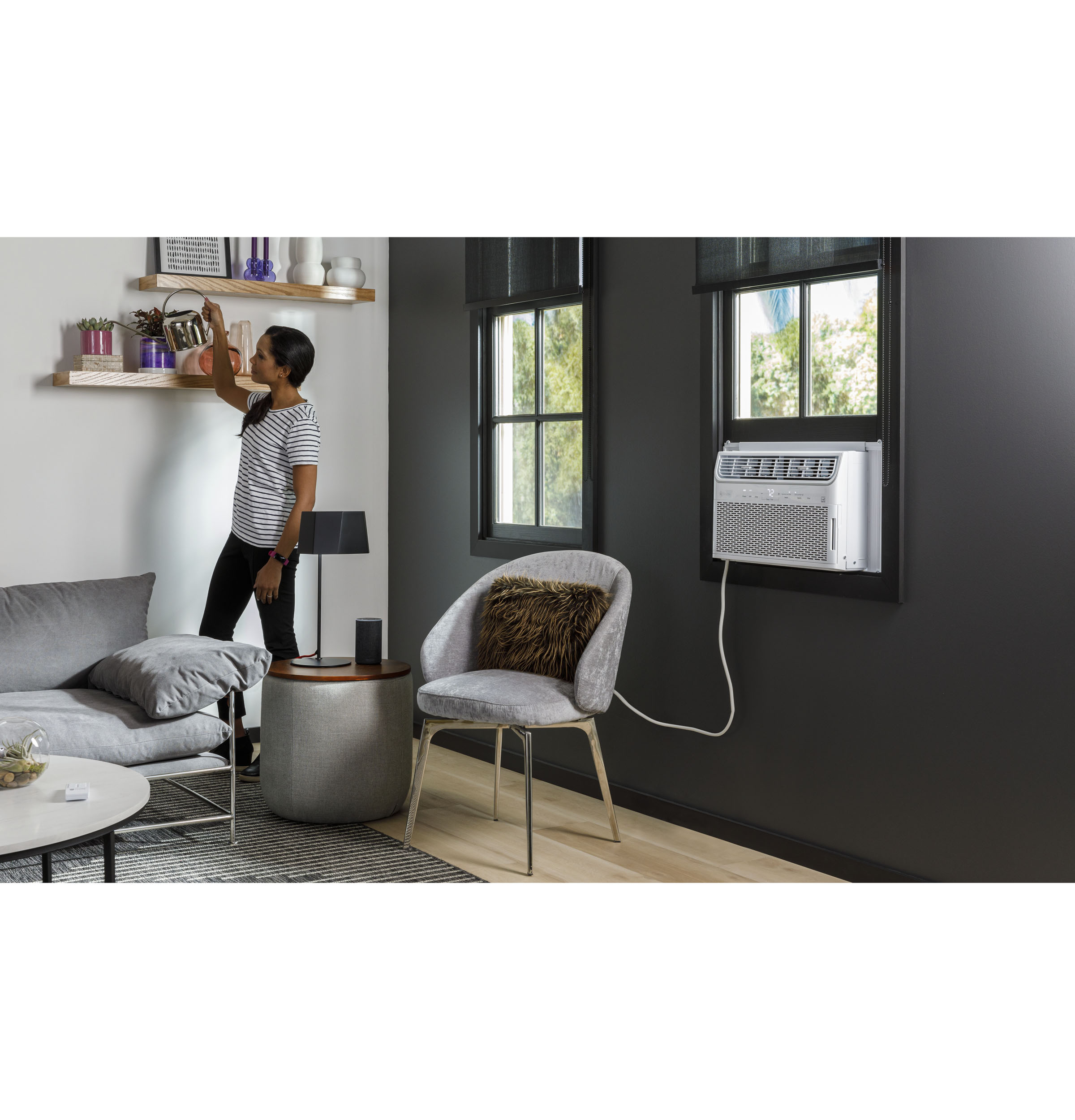 12,000 BTU Inverter Smart Ultra Quiet Window Air Conditioner for Large Rooms up to 550 sq. ft. AHTR12AC