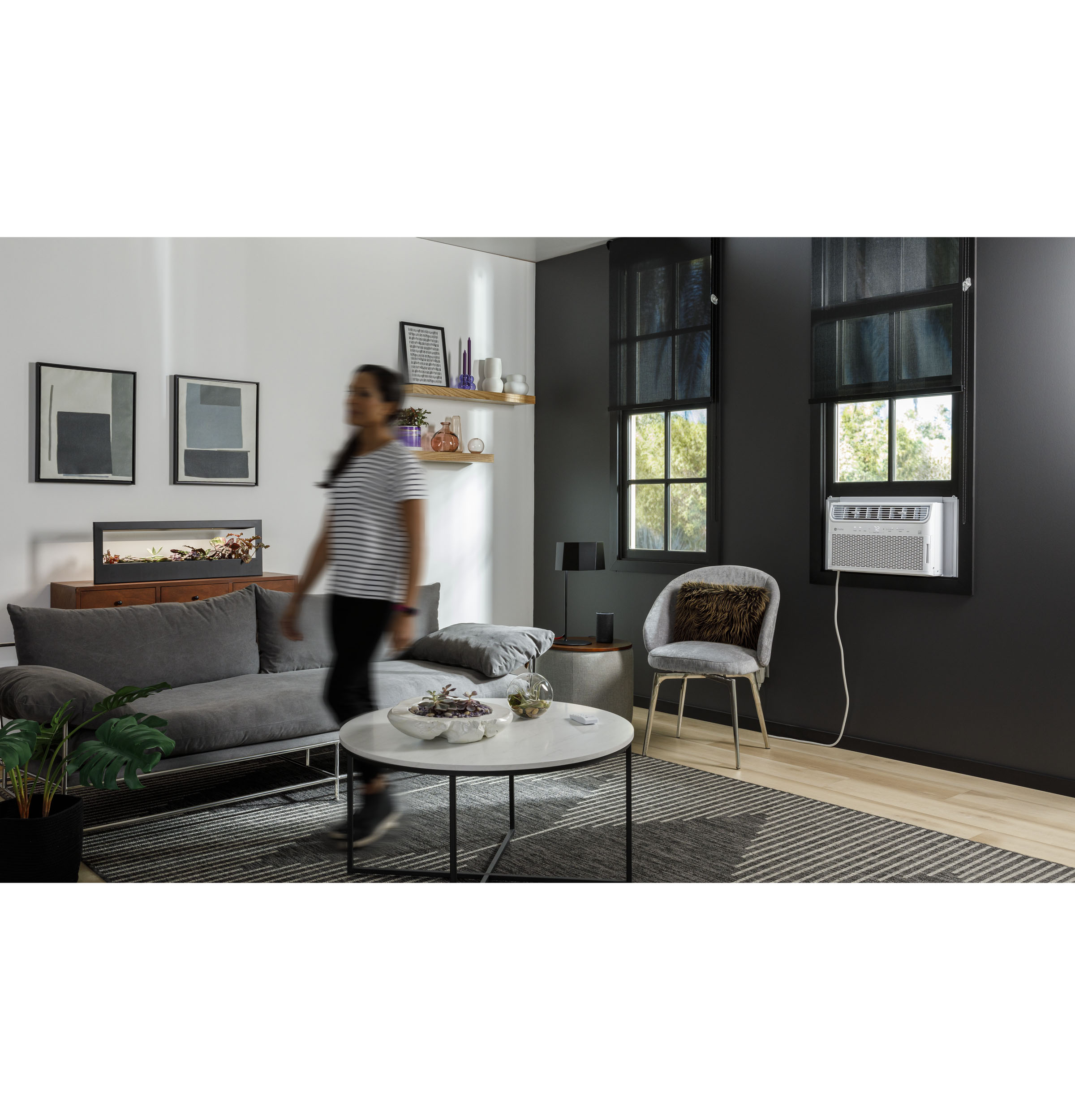 12,000 BTU Inverter Smart Ultra Quiet Window Air Conditioner for Large Rooms up to 550 sq. ft. AHTR12AC