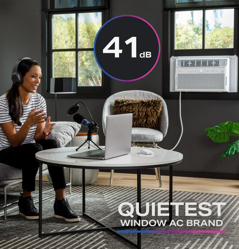 13,500 BTU Inverter Smart Ultra Quiet Window Air Conditioner for Large Rooms up to 700 sq. ft. AHTR14AC