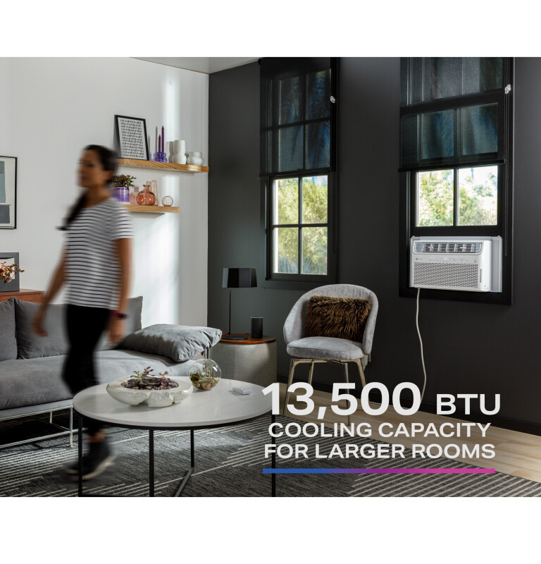 13,500 BTU Inverter Smart Ultra Quiet Window Air Conditioner for Large Rooms up to 700 sq. ft. AHTR14AC