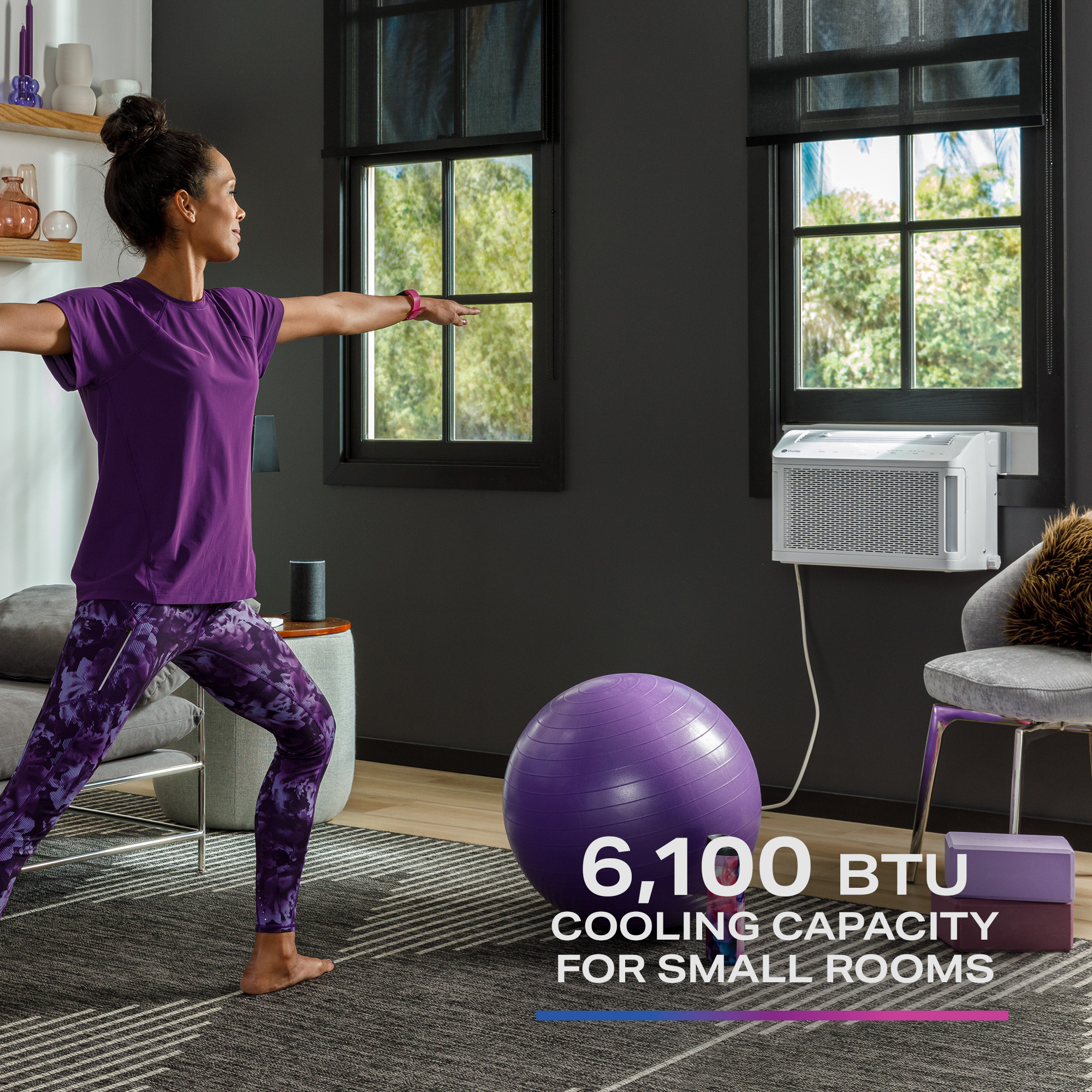 ClearView 6,100 BTU Smart Ultra Quiet Window Air Conditioner for Small Rooms up to 250 sq. ft. view 17