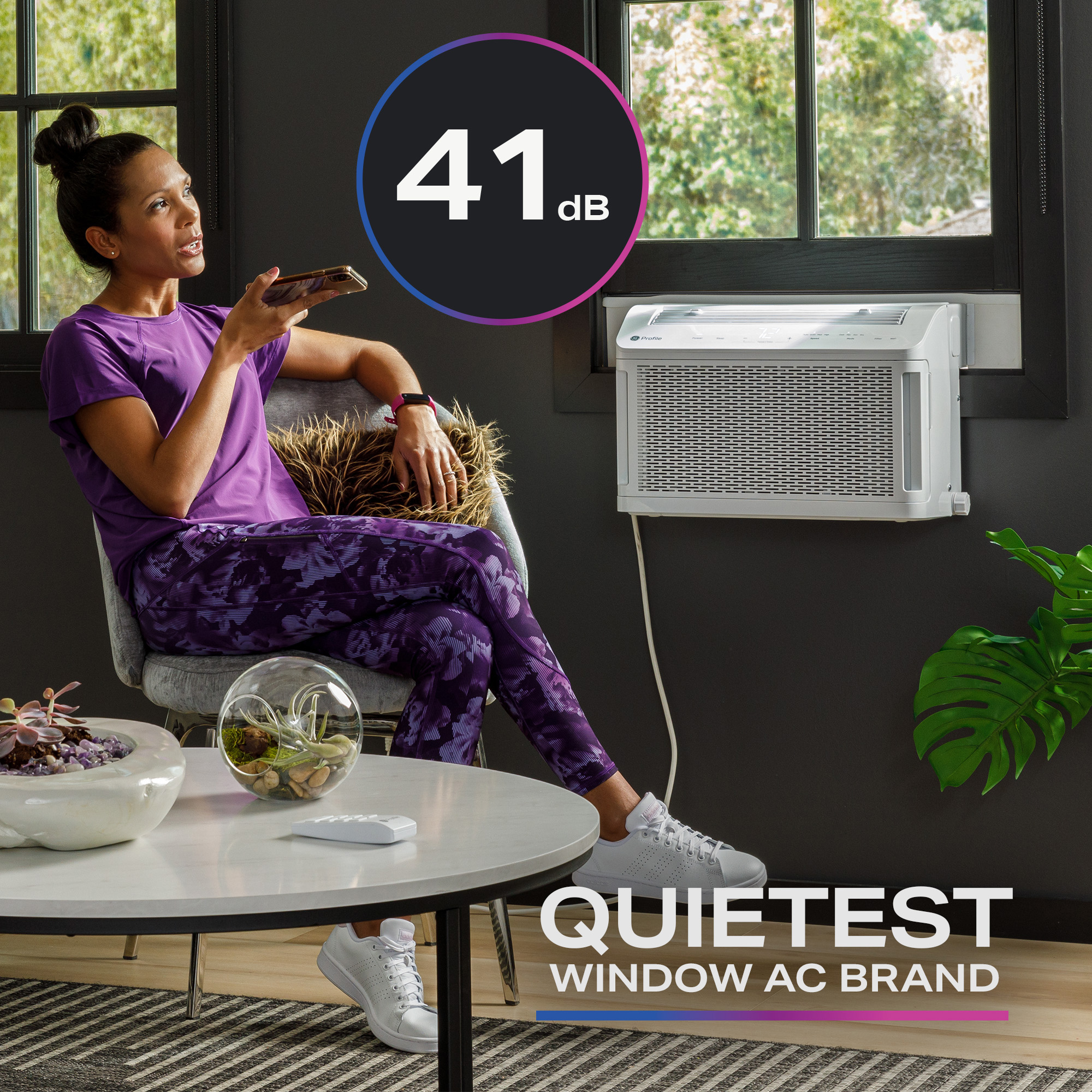 ClearView 8,300 BTU Smart Ultra Quiet Window Air Conditioner for Medium Rooms up to 350 sq. ft. view 20
