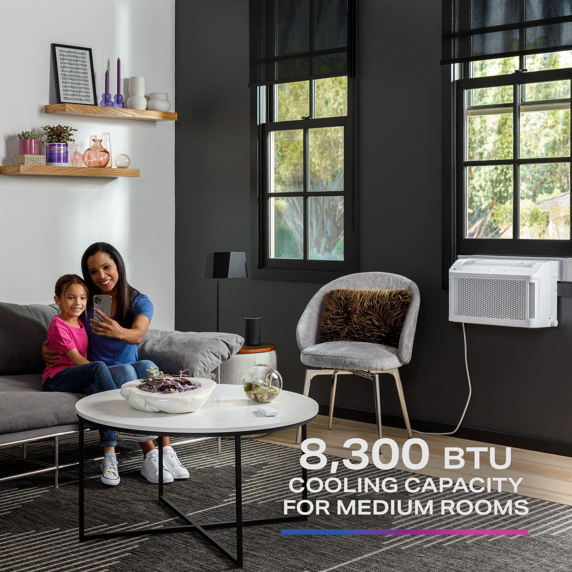 ClearView 8,300 BTU Smart Ultra Quiet Window Air Conditioner for Medium Rooms up to 350 sq. ft. view 16