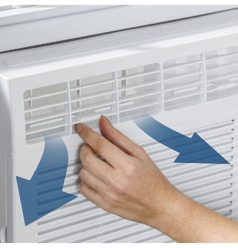 5,000 BTU Electronic Window Air Conditioner for Small Rooms up to 150 sq ft. in White size 12 9/16 H x 16 7/16 W x 15 D AHW05LZ, product image 14 of 20