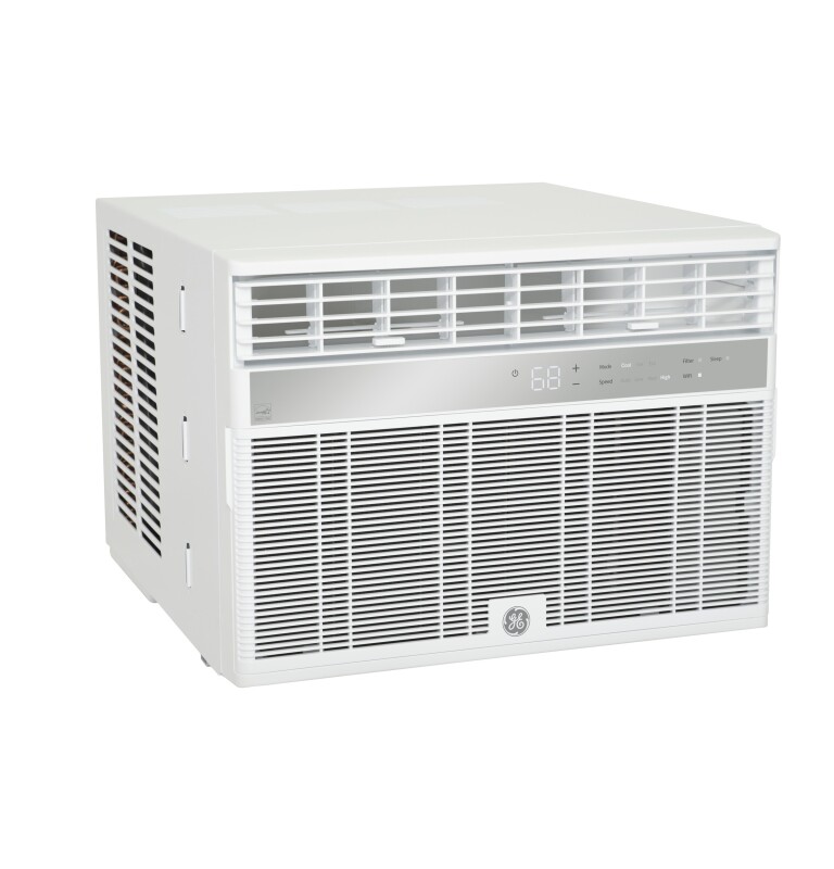 GE 8,000 BTU Smart Electronic Window Air Conditioner for Medium Rooms up to 350 sq. ft. White AHY08LZ Picture 1