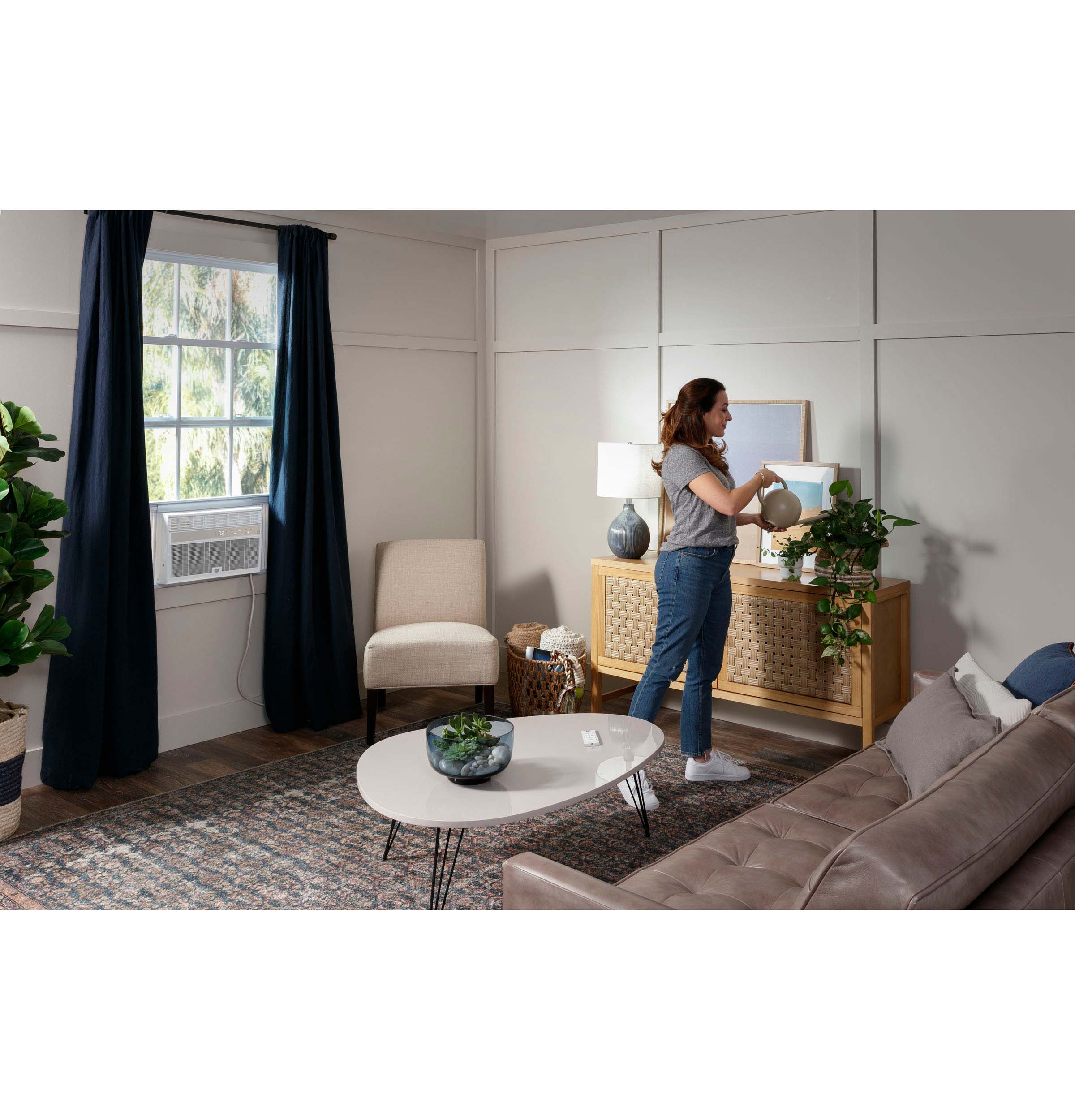 10,000 BTU Smart Electronic Window Air Conditioner for Medium Rooms up to 450 sq. ft. AHY10LZ