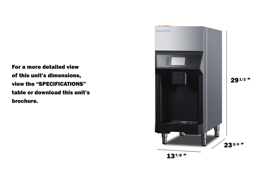 220 lb. Ice + Water Dispenser AIWD220