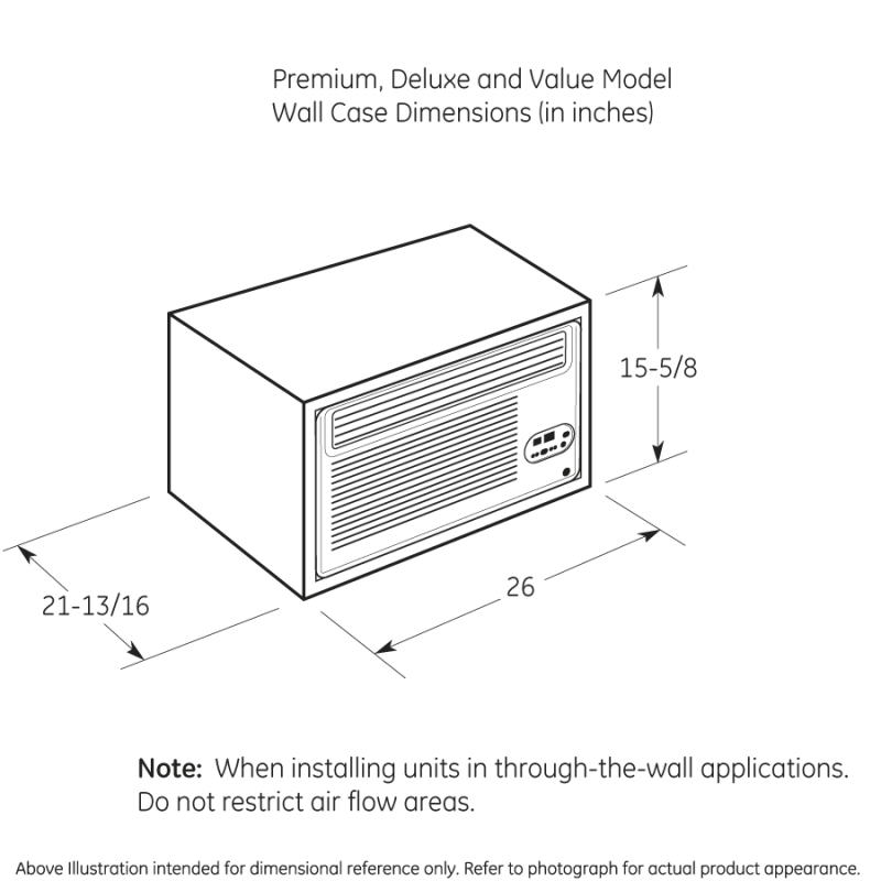 115 Volt Built-In Cool-Only Room Air Conditioner AJCM08ACF