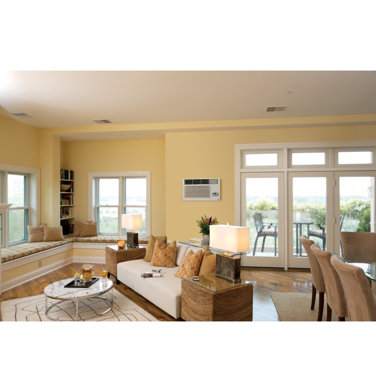 230/208 Volt Built-In Heat/Cool Room Air Conditioner AJEM12DCF