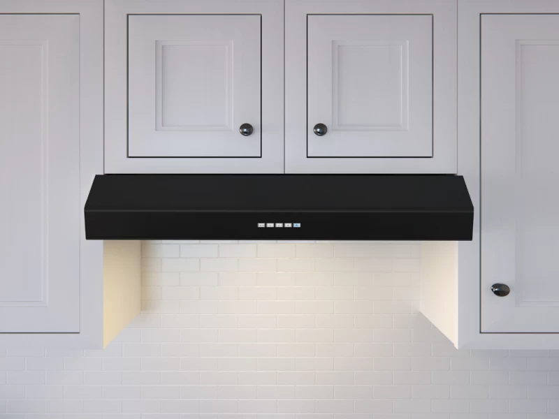 Zephyr 30" Breeze II Under-Cabinet Black AK1200CB Picture 1
