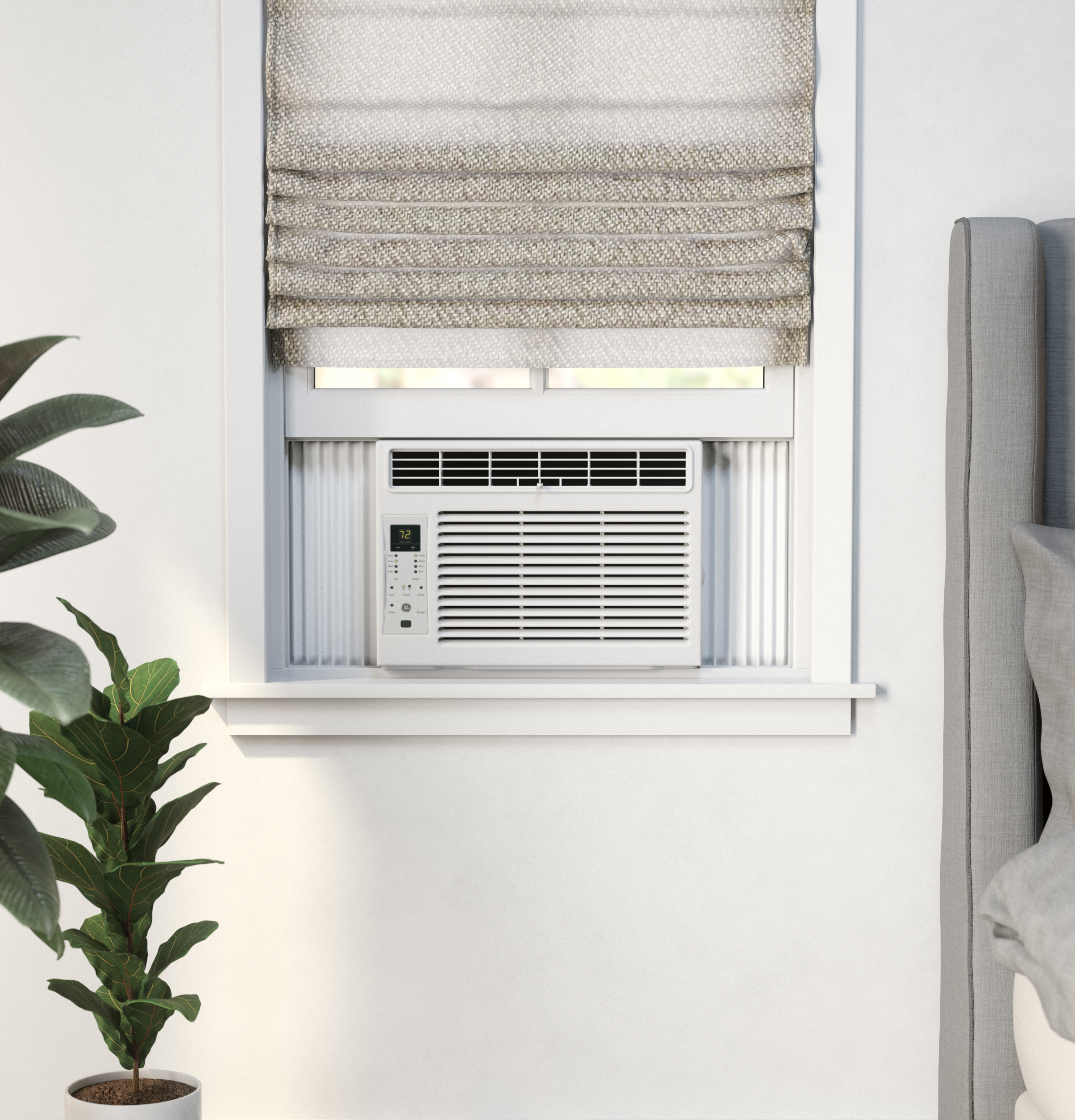 6,000 BTU Electronic Window Air Conditioner for Small Rooms up to 250 sq ft. AKQ06LZ, product image 8 of 9