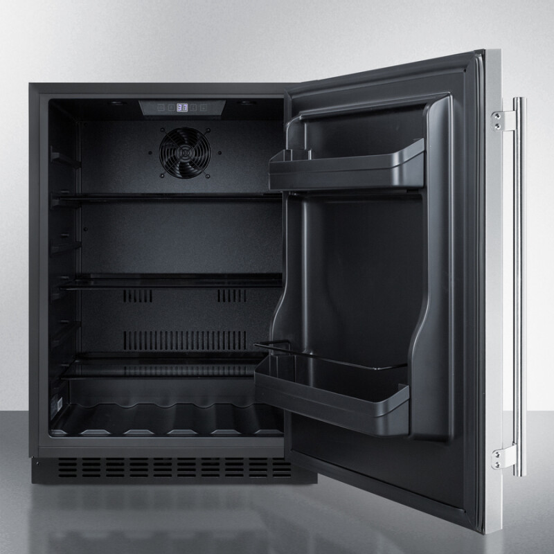 24" Wide Built-In All-Refrigerator, ADA Compliant view 4