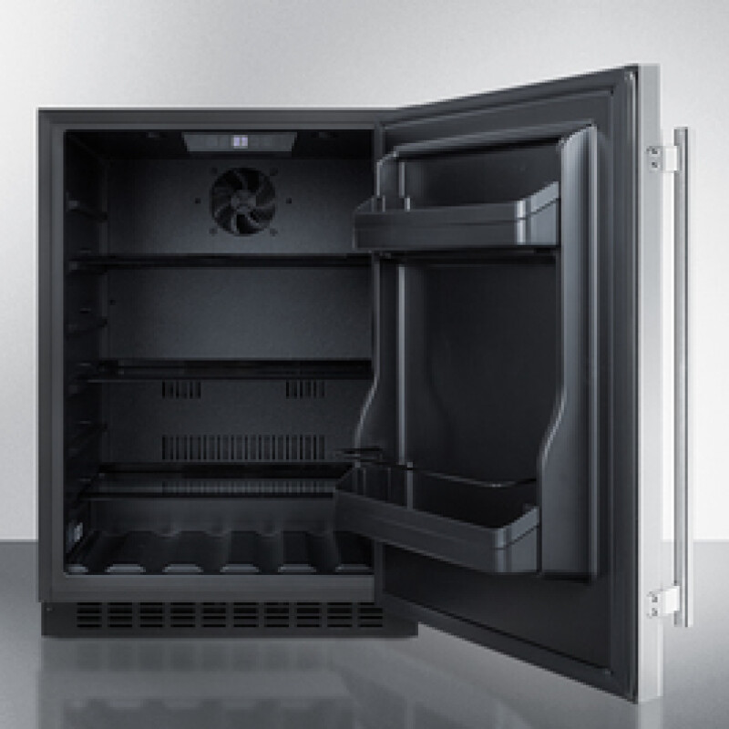 24" Wide Built-In All-Refrigerator, ADA Compliant view 3