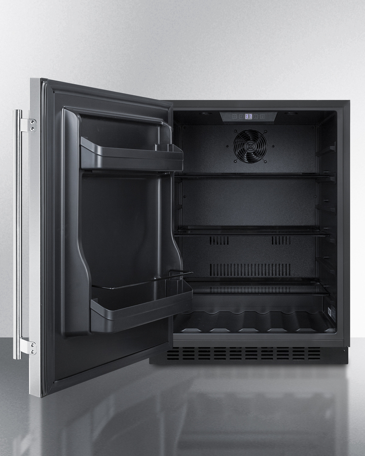 24" Wide Built-In All-Refrigerator, ADA Compliant view 3