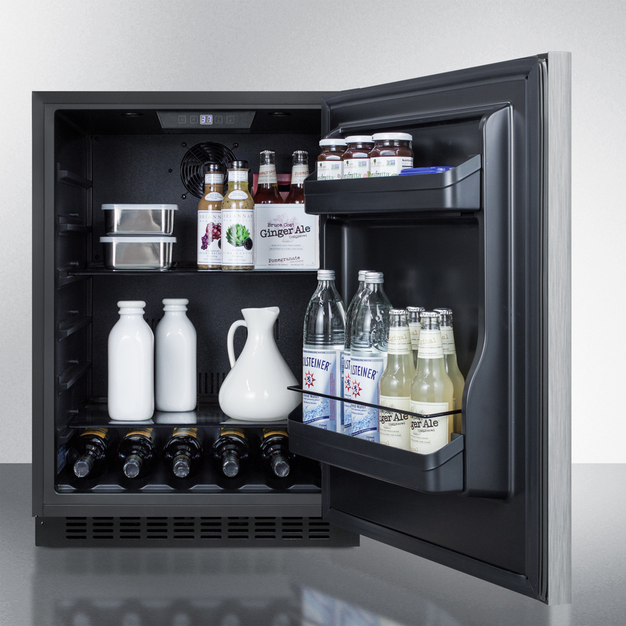 24" Wide Built-In All-Refrigerator, ADA Compliant AL54SSHH