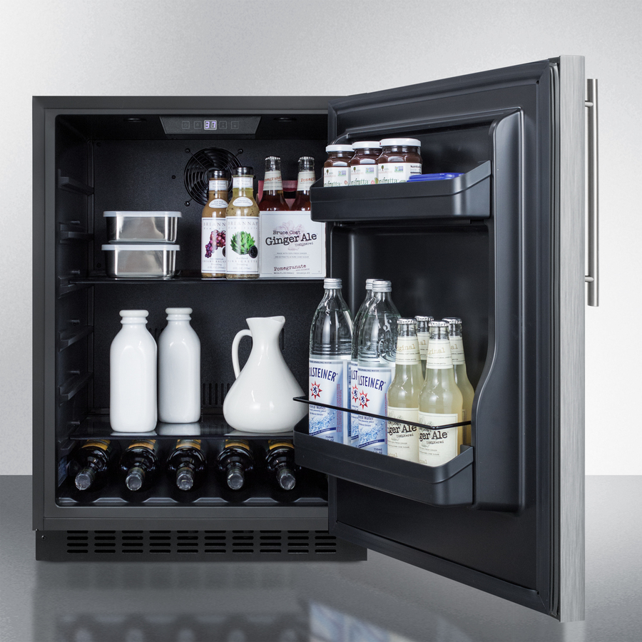 24" Wide Built-In All-Refrigerator, ADA Compliant view 6
