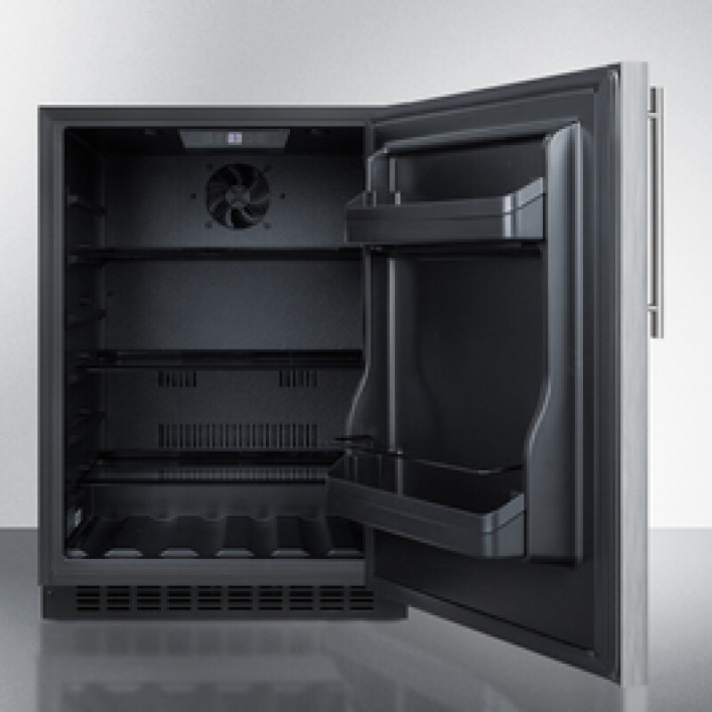 24" Wide Built-In All-Refrigerator, ADA Compliant view 2