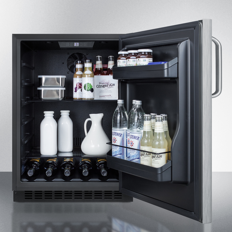 24" Wide Built-In All-Refrigerator, ADA Compliant view 6