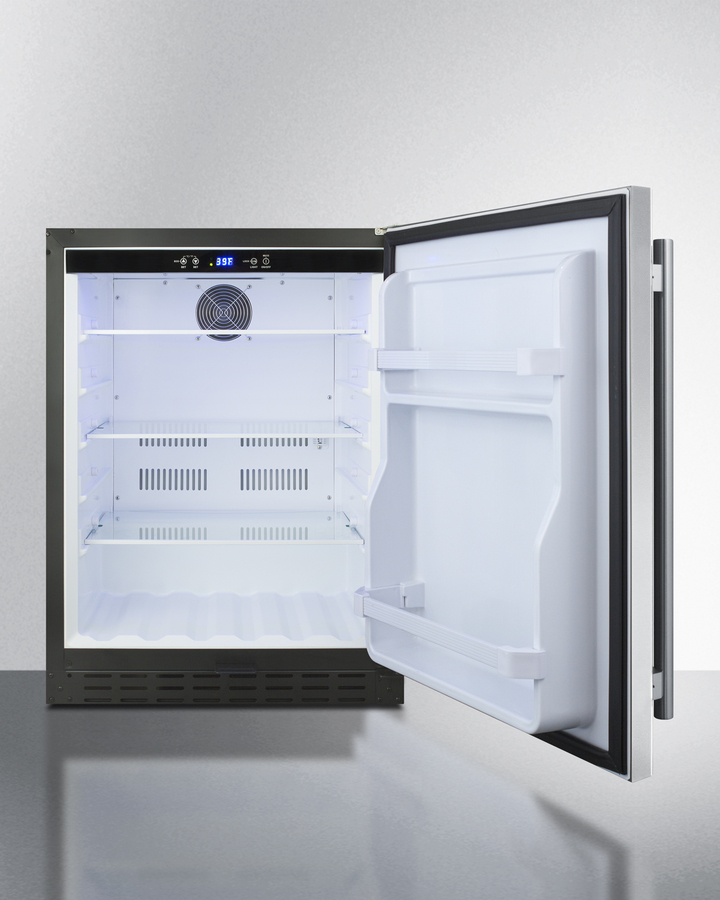 24" Wide Built-In All-Refrigerator, ADA Compliant view 11