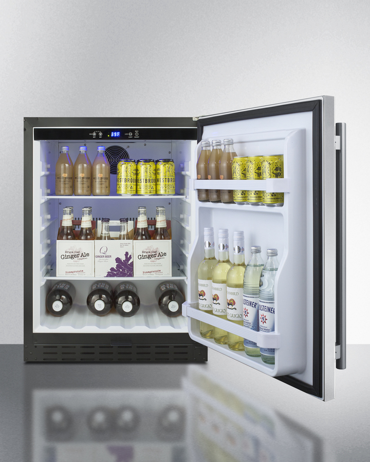 24" Wide Built-In All-Refrigerator, ADA Compliant view 13