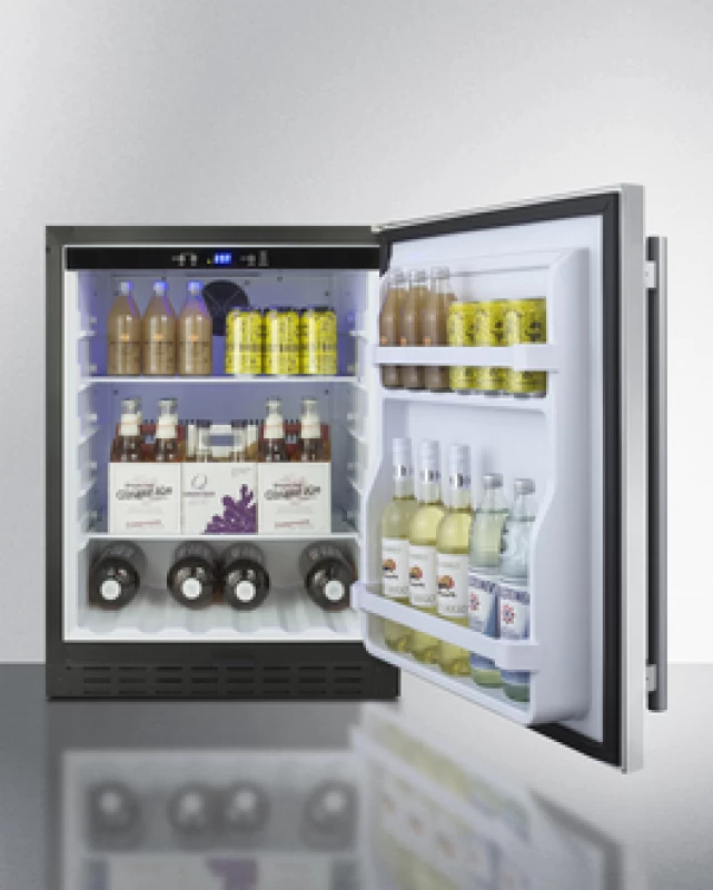 24" Wide Built-In All-Refrigerator, ADA Compliant view 5