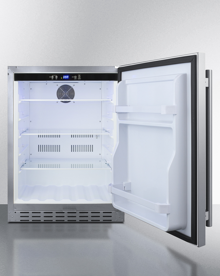 24" Wide Built-In All-Refrigerator, ADA Compliant view 10
