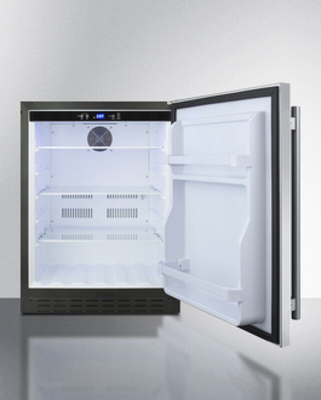 24" Wide Built-In All-Refrigerator, ADA Compliant view 2