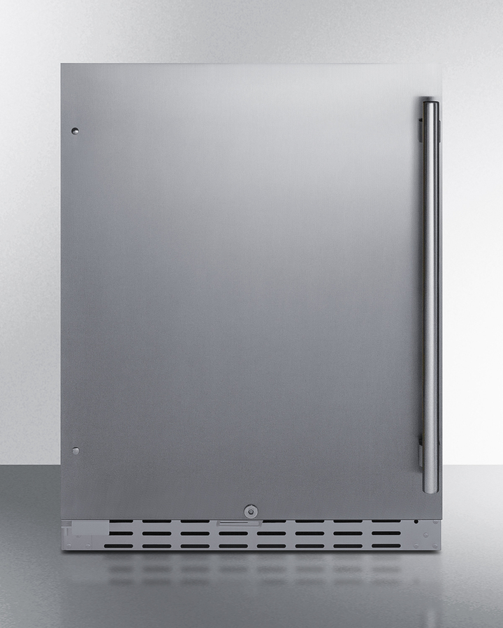24" Built-In Outdoor Refrigerator, ADA Compliant AL55OSCSSLHD
