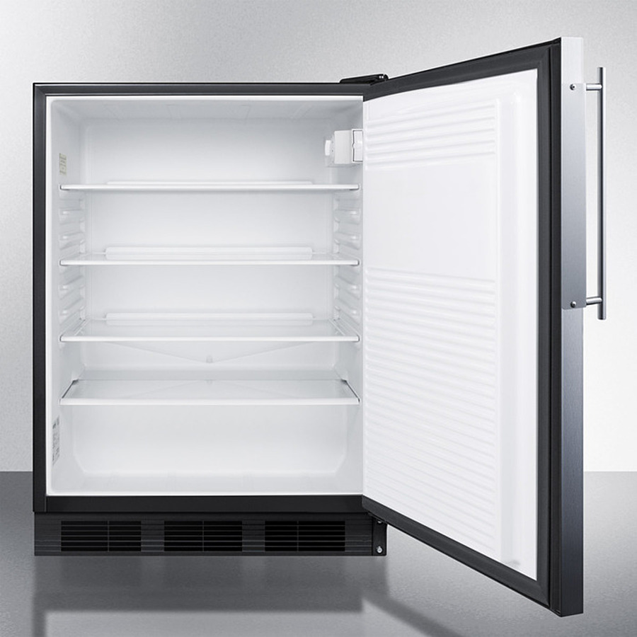 24" Wide Built-In All-Refrigerator, ADA Compliant AL752BKBIFR