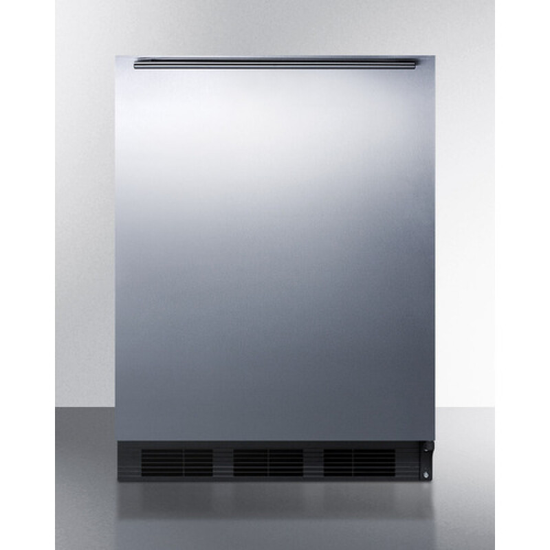 24" Wide Built-In All-Refrigerator, ADA Compliant AL752BKBISSHH