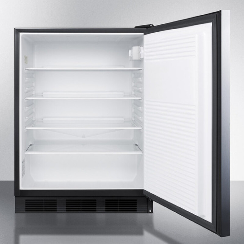 24" Wide Built-In All-Refrigerator, ADA Compliant AL752BKBISSHH