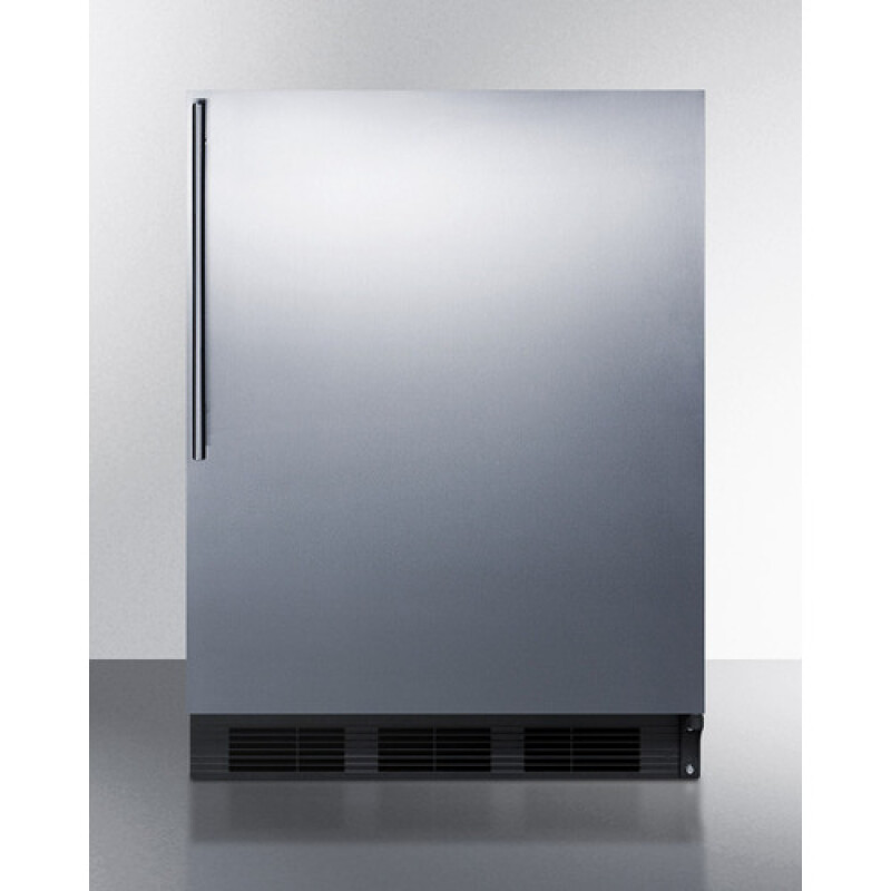 24" Wide Built-In All-Refrigerator, ADA Compliant AL752BKBISSHV