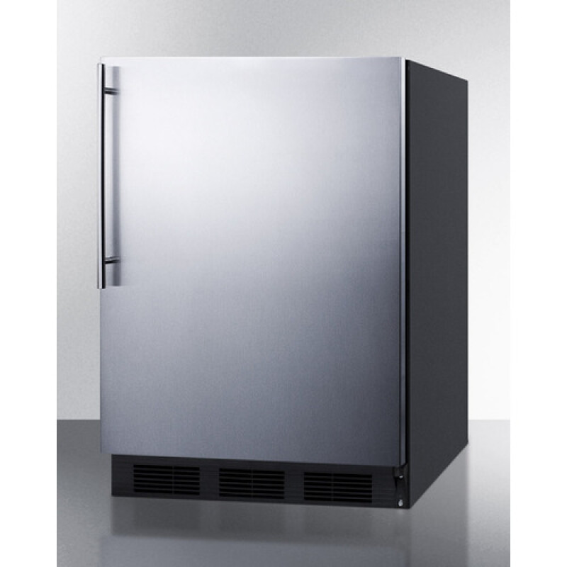 24" Wide Built-In All-Refrigerator, ADA Compliant AL752BKBISSHV