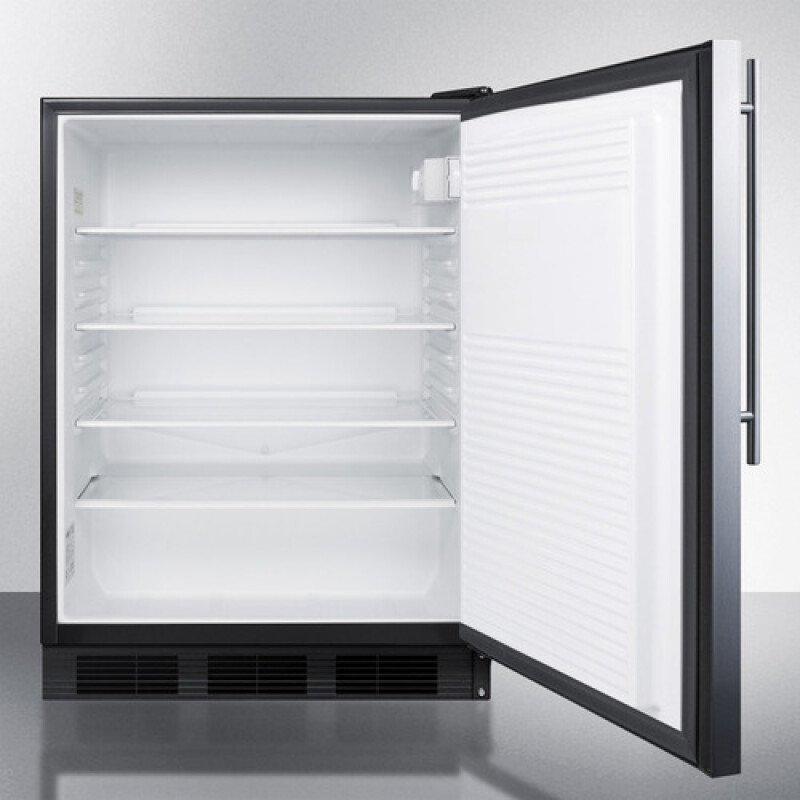 24" Wide Built-In All-Refrigerator, ADA Compliant AL752BKBISSHV