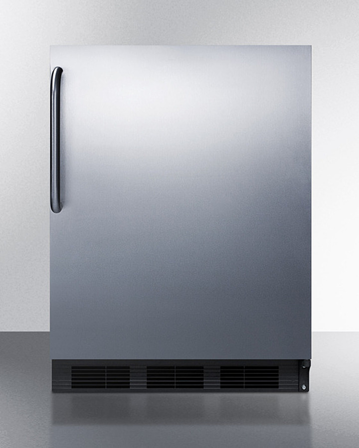 24" Wide Built-In All-Refrigerator, ADA Compliant AL752BKCSS