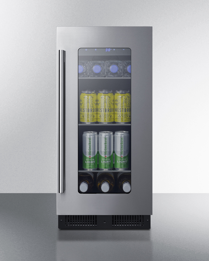 15" Wide Built-In Beverage Center, ADA Compliant view 16