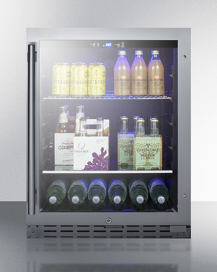 24" Wide Built-In Beverage Cooler, ADA Compliant view 3