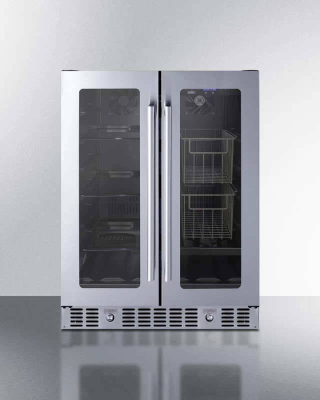 24" Built-In Dual-Zone Produce Refrigerator, ADA Compliant ALFD24WBVPANTRY
