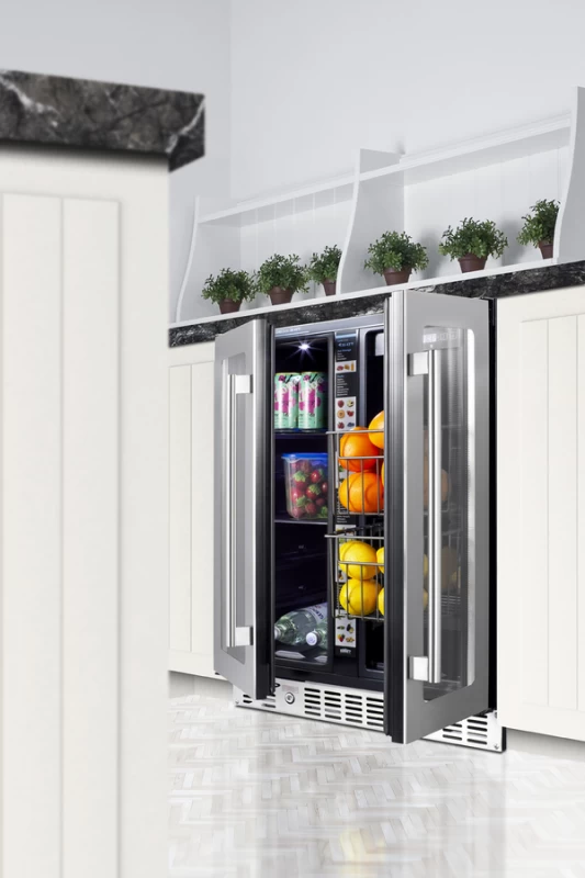 24" Built-In Dual-Zone Produce Refrigerator, ADA Compliant ALFD24WBVPANTRY