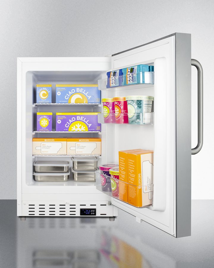21" Wide Built-In All-Freezer, ADA Compliant ALFZ36CSS