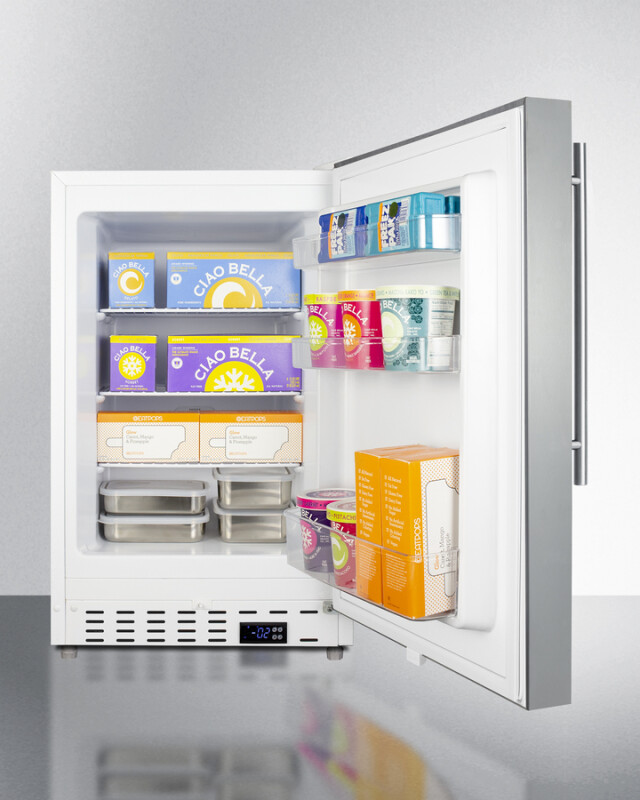 21" Wide Built-In All-Freezer, ADA Compliant view 4