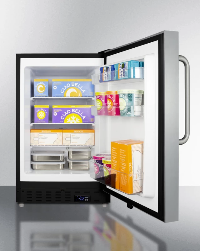 21" Wide Built-In All-Freezer, ADA Compliant view 4