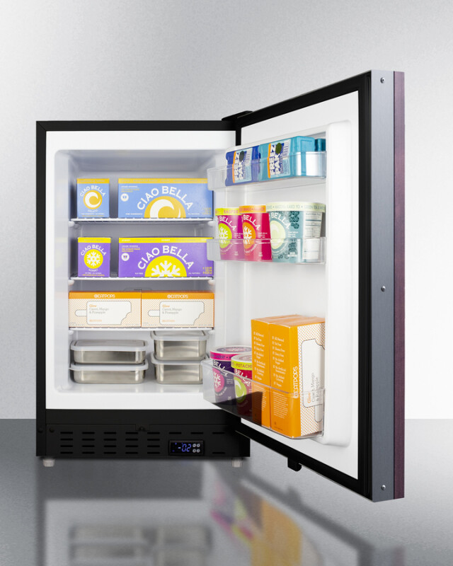 21" Wide Built-In All-Freezer, ADA Compliant (Panel Not Included) ALFZ37BIF