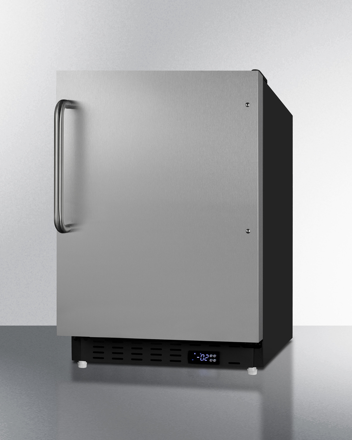 21" Wide Built-In All-Freezer, ADA Compliant ALFZ37BSSTB