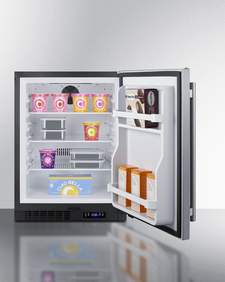 24" Wide Built-In All-Freezer, ADA Compliant ALFZ51CSS