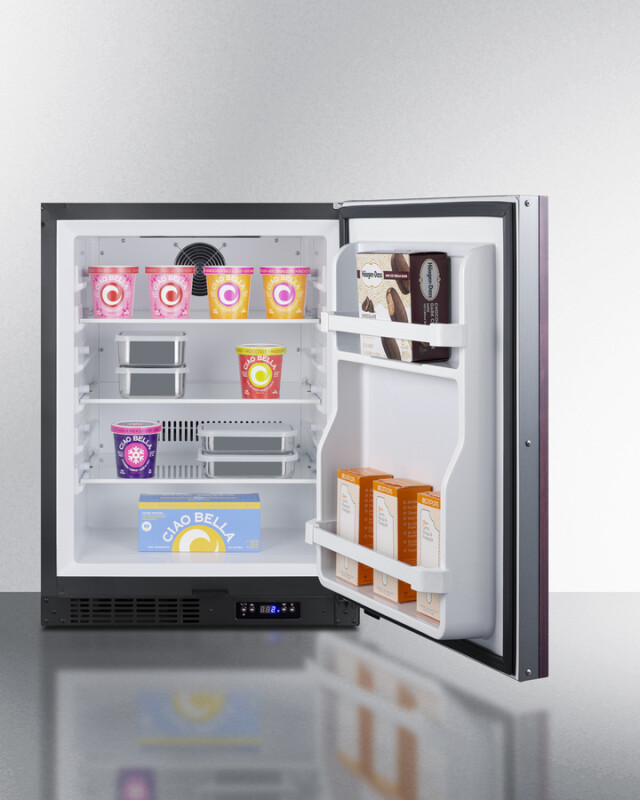 24" Wide Built-In All-Freezer, ADA Compliant (Panel Not Included) ALFZ51IF