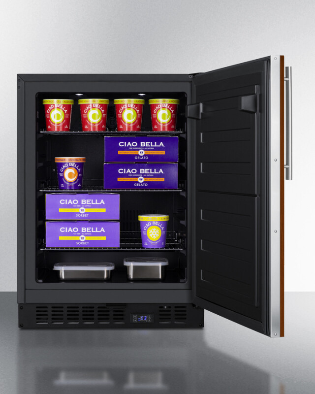 24" Wide Built-In All-Freezer, ADA Compliant (Panel Not Included) ALFZ53IF
