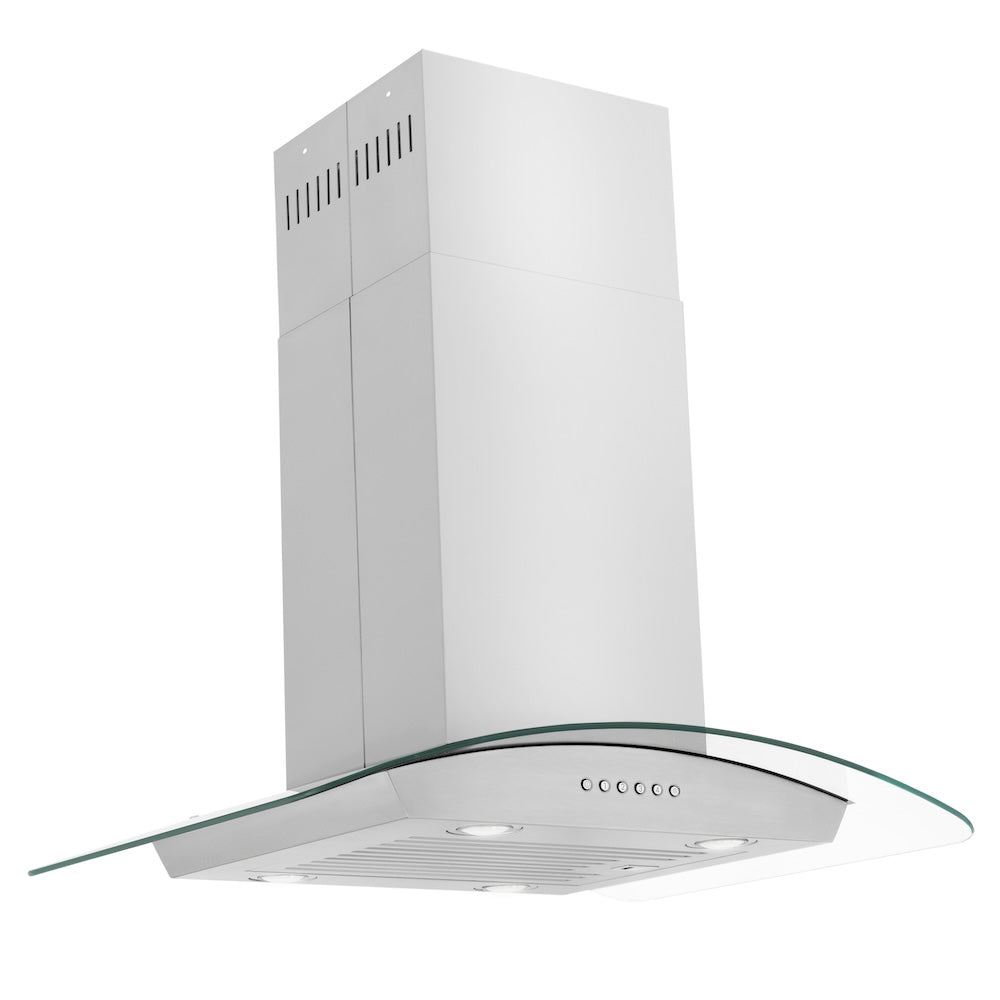 30 in. Alpine Series Convertible Island Mount Range Hood ALP70IS30